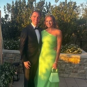 Staud Top Handle Crocodile Embossed Leather Bag